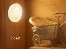 LED Human Infrared Wireless Closet Light Motion Sensor 120 Degree Motion Angle