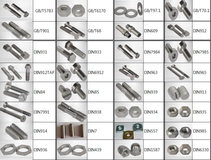 titanium screws