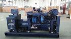 Brushless Open Type 200kw Diesel Generator 400V Blue Color With Water Heater
