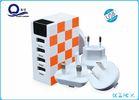 Colorful Smart Multi Port USB Charger , Fastest USB Multi Phone Wall Charger