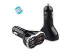 BSCI Approved USB Car Phone Charger With 4 USB Smart Sense IC For Desktop / Tablets