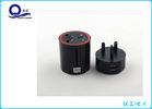 Cylinder 4 In 1 Portable USB Cell Phone Wall Charger With Lighting Logo