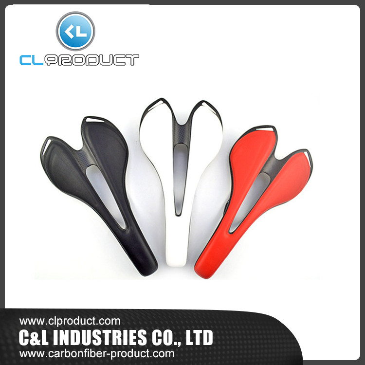 High quality carbon fiber bike saddle 