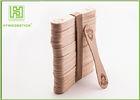 Small Wooden Tasting Spoons , Thin Crafts Using Popsicle Sticks FSC Certificated