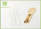Food Grade Wooden Popsicle Sticks Ice Lolly Spoon with Hot Stamp Logo