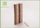 Custom Logo Wooden Popsicle Sticks , Food Grade Ice Cream Wooden Spoons Disposable