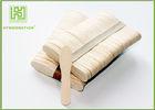 FDA Smooth Customized Wooden Spoons And Spatulas , Straight Wooden Coffee Sticks