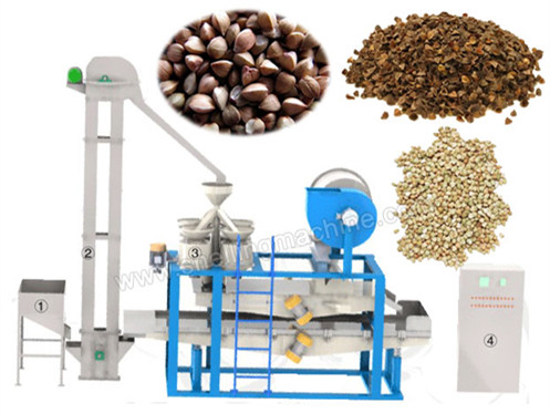 Buckwheat Hulling and Separating Machine