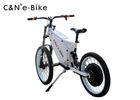 Enduro Full suspension 72V8000W rear hub motor with motorcycle rim stealth bomber ebike