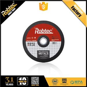 High Quality Nonferrous Metal Cut-off Wheels ISO Certified MPA Certified EN12413 EU Standards
