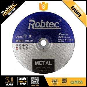 High Quality Metal Cut-off Wheels ISO Certified MPA Certified EN12413 EU Standards