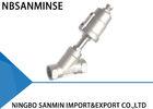 Custom Normally Open Pneumatic Angle Seat Valve , Y Type Pneumatic Valve