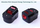 12V 2.0Ah NIMH Black And Decker Replacement Battery , Black & Decker Rechargeable Batteries