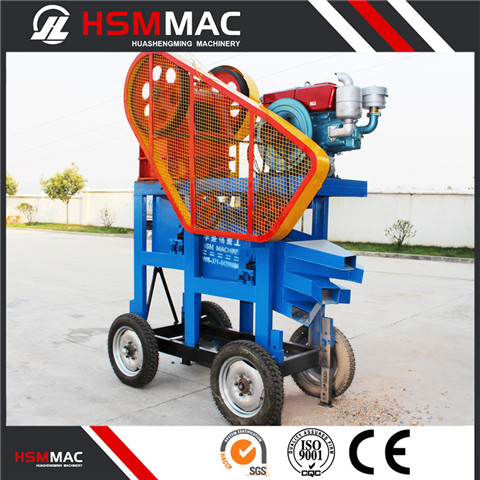 HSM Easy to use small size jaw crusher can be customize on sale
