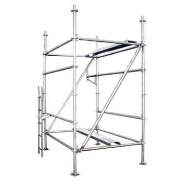Q345 steel Layher allround ringlock scaffolding