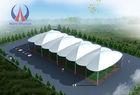 Anti - UV PVDF Tensioned Membrane Structures Outdoor Sports Tents With Steel Frame