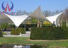 Anti - Hurricane PVC Tensile Membrane Roofing Temporary Building Structures Environmental
