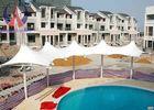 High Strength PVDF Membrane Structure Architecture Umbrella Shade Wind Resistance