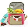 Brown School Kids Lunch Bags / Thermal Personalized Toddler Lunch Bag