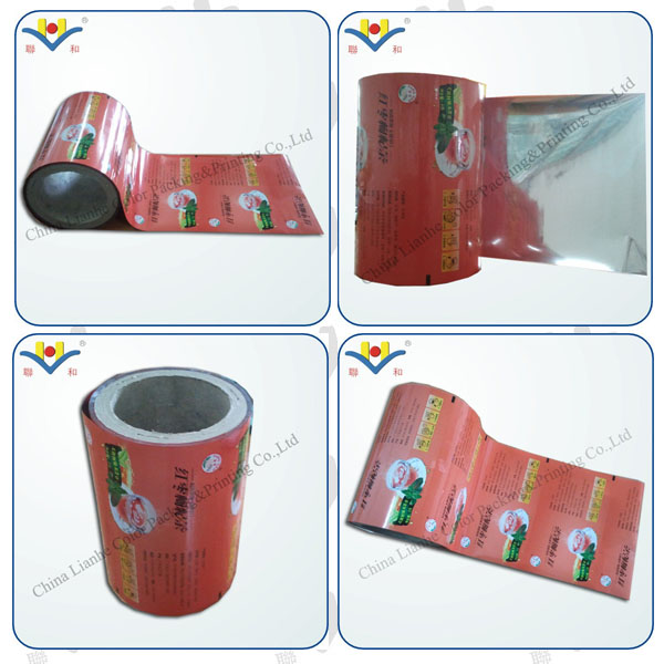the small aluminum sachet for tea 