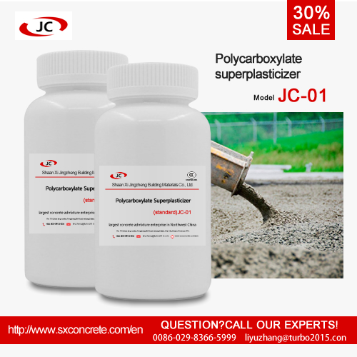 Jingcheng JC-01 polycarboxylate super plasticizer / water reducer for construction chemical additive