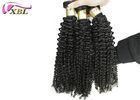 10 - 30 Inches Natural Human Hair Extensions Kinky Curly Bundle Without Tangle