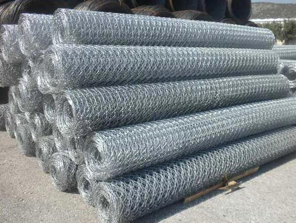 Hexagonal wire mesh