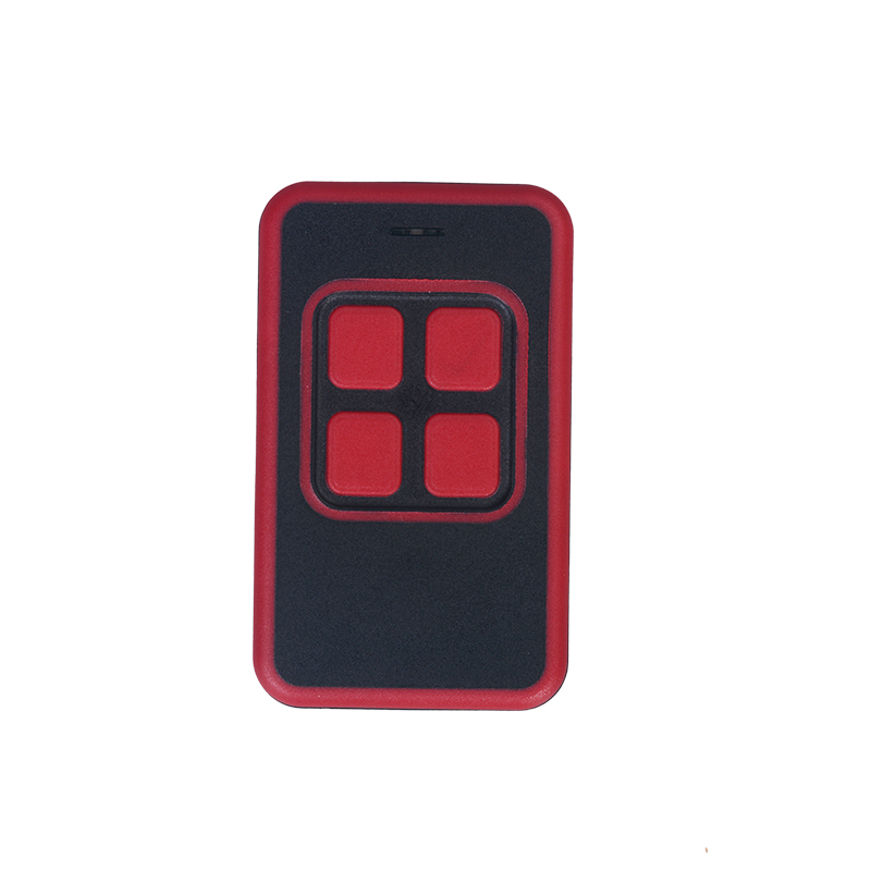Wireless Plastic 4 Buttons RF Remote Control