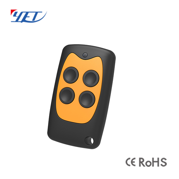 High Quality Black Wireless 4 buttons plastic box remote control