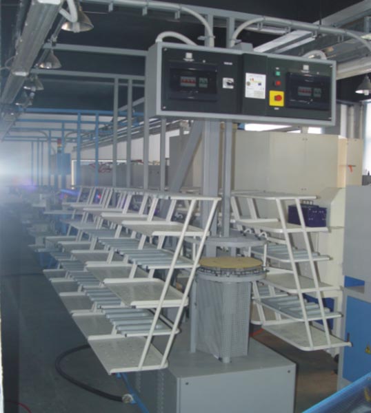 YL-4207B Volonte conveyor with single chain and six layers