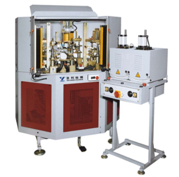 ALFA66 Four stations toe upper shaping machine / Toe cap molding machine