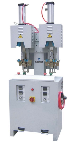 YL-682 Two hot molds counter moulding machine / Double-heating mold heel forming machine