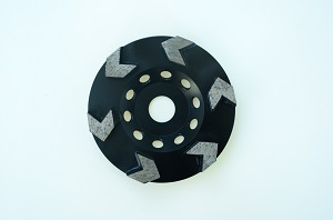 Arrow Type Diamond Cup Wheel YY-ML-1-3