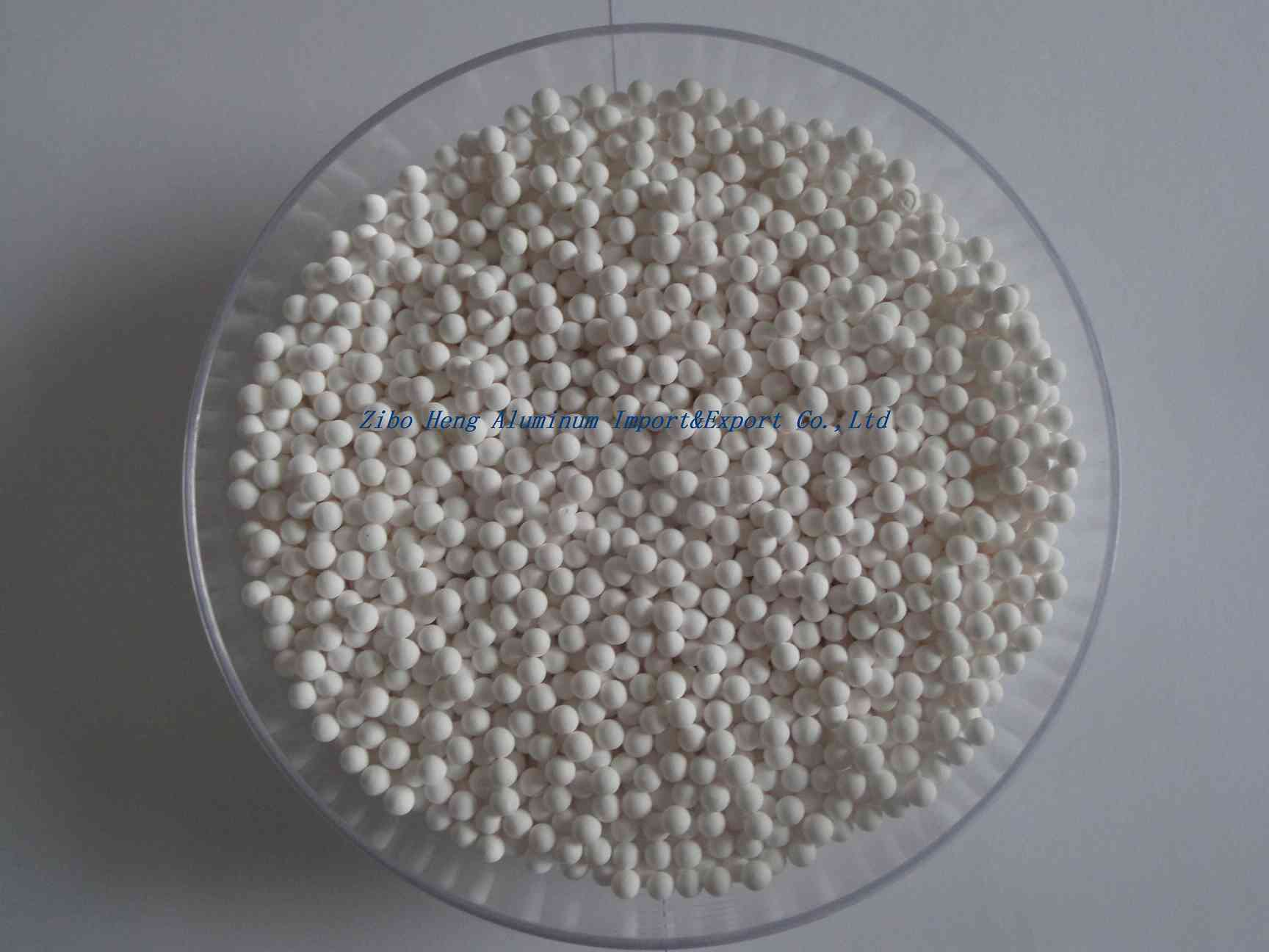 Activated alumina for catalyst carrier
