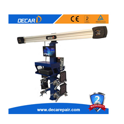 Decar DK-V3DI wheel alignment equipment with slip plates
