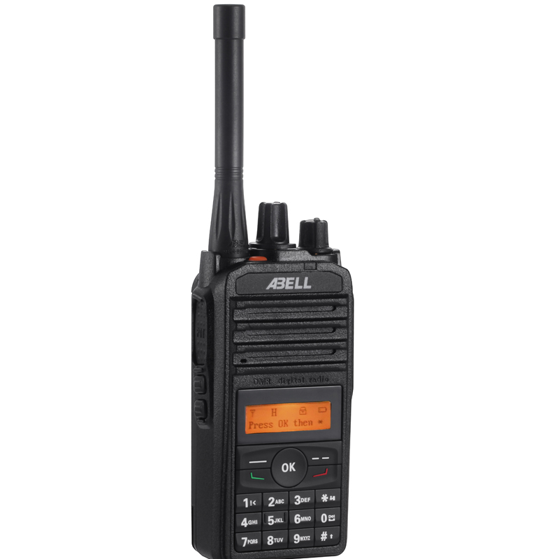 Digital Two-Way Radio with Display and Keyboard
