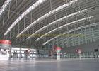 Waterproof Project Houses Steel Roof Trusses , Prefab Roof Trusses