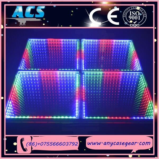Dsico 3D dance floor tempered glass digital dance floor for Club
