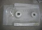 High Cr Cast Iron White Iron Casting Mill Liners , Metal Casting Liners