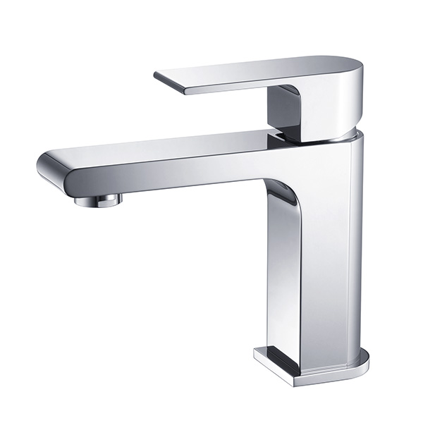 Single lever basin mixer 