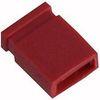 Red color Mini Jumper Connector Pitch 2.54 mm close Type For PCB pin header
