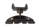 CD05 Black Car CD Slot Phone Holder By Silicone Material For Smartphones