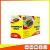 Food Grade Plastic Clear Recyclable Sandwich Bags , Reusable Bag With Zipper