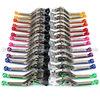 Real Cnc Motorcycle Brake Lever / Short Brake And Clutch Levers Wave Short Version Billet