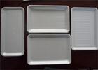 Disposable PS Foam Tray , Small Decorative Plastic Trays For Food Packaging