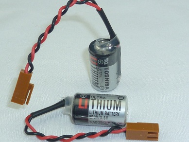 Original Toshiba ER3V/3.6V PLC Lithium Battery 