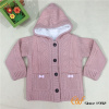 Coral fleece thick hoodie cardigan Sweater