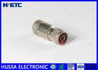 1/2& quot; Coaxial Cable Male Antenna Connector With Threaded Fastening Plug / Male Pin Connector
