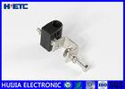 Plastic Through Type Feeder Cable Clips Black For 1/4& quot; Feeder Cable Telecom Tower