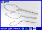 2 - 1/4 Inch Feeder Coaxial Cable Electrical Cord Grips , Hoisting Coax Cable Strain Relief Cord